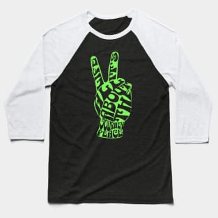 Van Life It's All About The Journey Peace Baseball T-Shirt